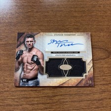 2018 UFC Knockout Stephen Thompson Auto Relic 21/99