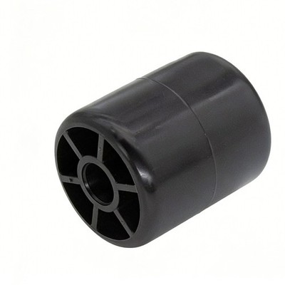 2 Stück M113955 Ersatz Deckswalzen für Rasenmäher 76,2 mm Länge schwarz