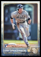 2015 Topps #141 Cory Spangenberg San Diego Padres Baseball Card