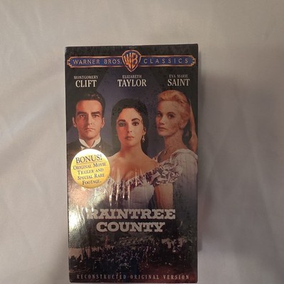 Raintree County (2-VHS, 1999, Warner Bros.) Montgomery Cliff/Elizabeth Taylor!
