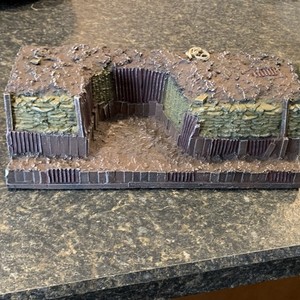 Frontline Figures Trench with Mortar Placement TT.2 Resin Diorama
