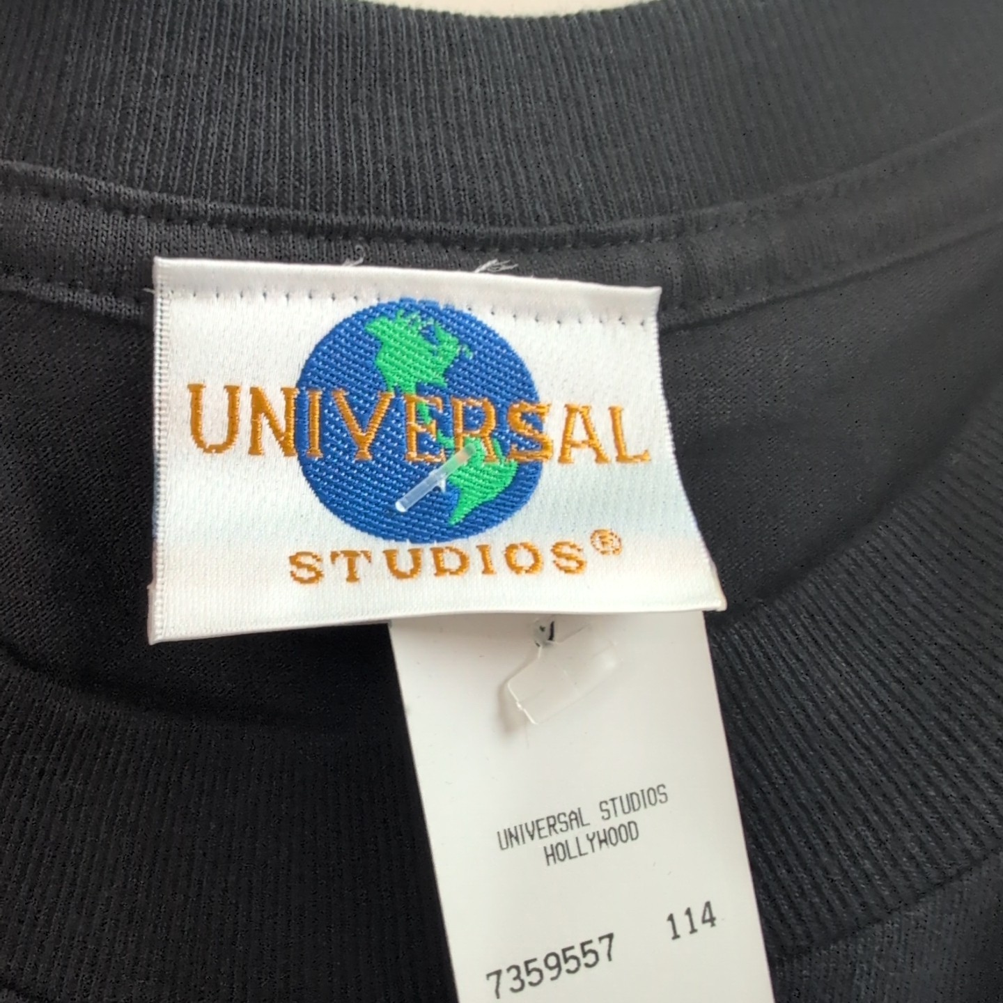 Vintage Jurassic Park 1992 Shirt - TRex Fossil - XLarge Universal Studios -Black image 6