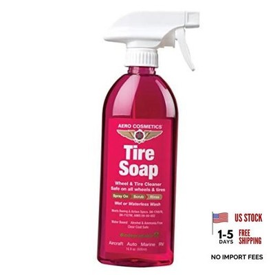 Tire Soap & Degrease 16 Fl. oz - Premium Tire Soap & Degreaser for Deep