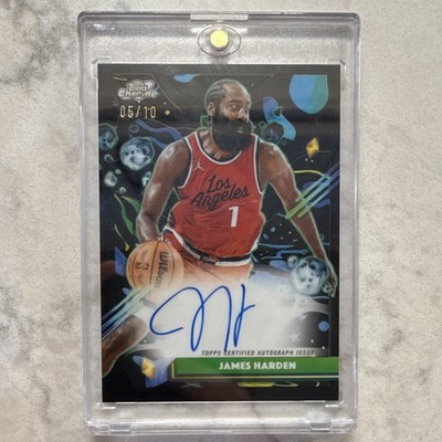 Topps 2026 Cosmic Chrome James Harden CCA-JH Auto 05/10 Clippers
