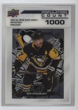 2025-26 Upper Deck Series 1 Population Count 1000 /1000 Bryan Rust #PC-8 08es