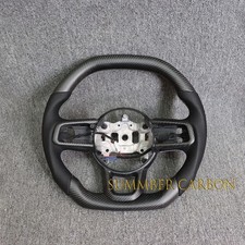 Carbon Fiber Steering Wheel For Jeep Wrangler Jljt 18-25 Wheated Usa Stock