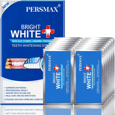 Teeth Whitening Strips 14 Treatment, 28 Non-Slip Strips Gum-Safe Formula, Pr