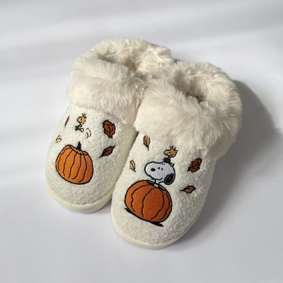 AE American Eagle - Peanuts Snoopy - Halloween Pumpkin Slippers | Size 6 | EU 36