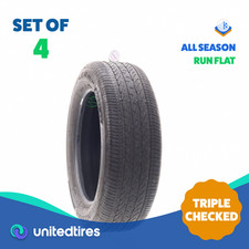 Set Of 4 Used 22560r18 Bridgestone Dueler Hp Sport As Rft - 5-732 194w6