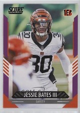 2021 Score Purple Jessie Bates III #103 0c4