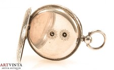 Consti Mathey Taschenuhr Silber 925 England Birmingham Defekt Pocket Watch Si