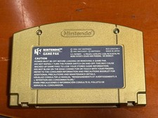 Legend of Zelda Ocarina of Time Collector's Edition Gold Cartridge Tested