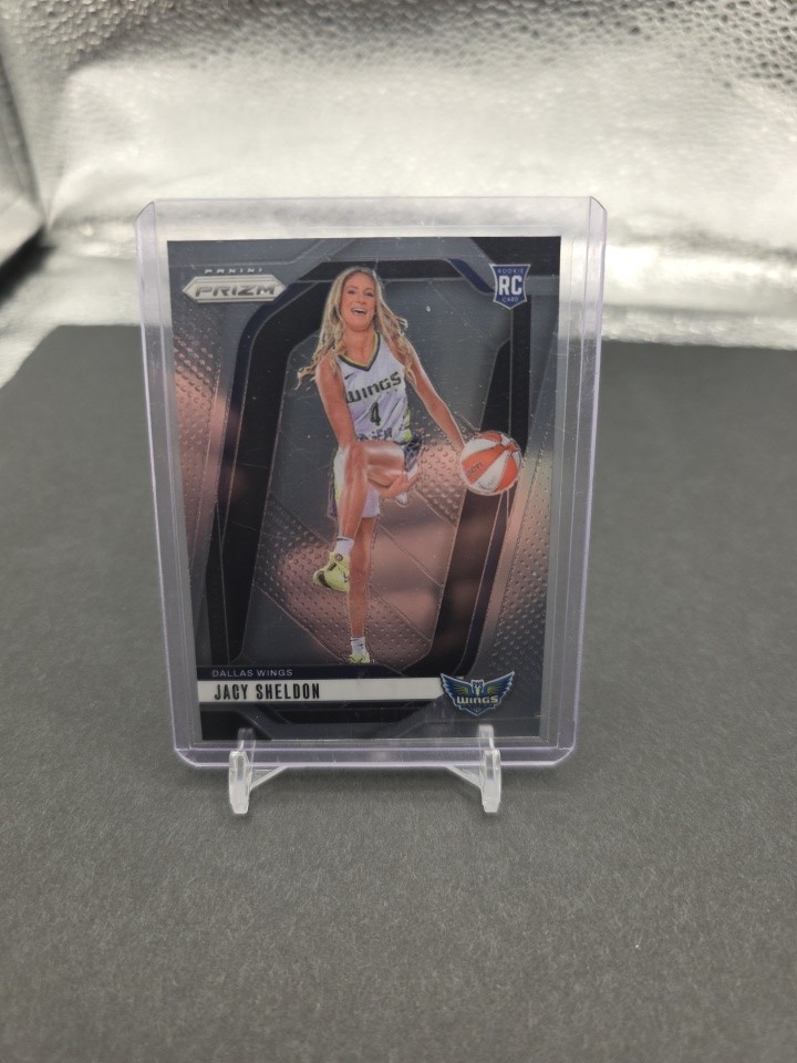 Jacy Sheldon Rookie Card 2024 Panini Prizm WNBA Image Variation RC-#141 Wings