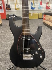 Very Good Ernie Ball Music Man SUB 1 HH Electric Guitar, Rosewood Fingerboard, G