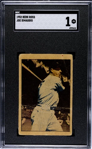 1952 Berk Ross Joe Dimaggio SGC 1