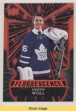 2020-21 Upper Deck Fluorescence Red Joseph Woll #F-16 READ 0gn4