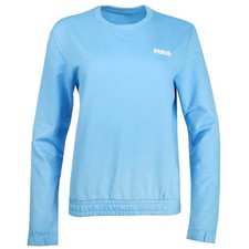 PUMA High Waistband Crew Neck Sweatshirt Womens Size M 53964012