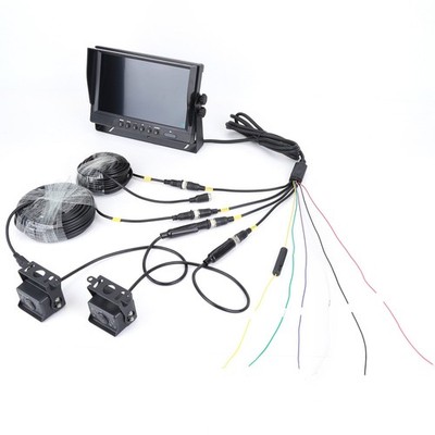 FÜR WOHNMOBIL/LKW/ANHÄNGER/BUS/CAMPER WOHNMOBIL RÜCKFAHRKAMERA 9'' MONITOR SET #