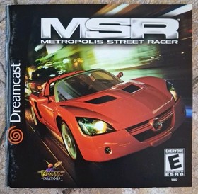 Metropolis Street Racer CIB - Sega Dreamcast *SEE DESC*