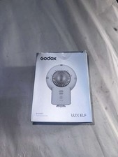 Godox Lux Elf Retro Camera Flash, GN6 CCT 6000K 200K, S1/S2 Optical Control NEW