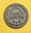 1911-D Barber Dime. 90% Silver. Good Condition. Charity Auction/Animal Rescue. — photo 2
