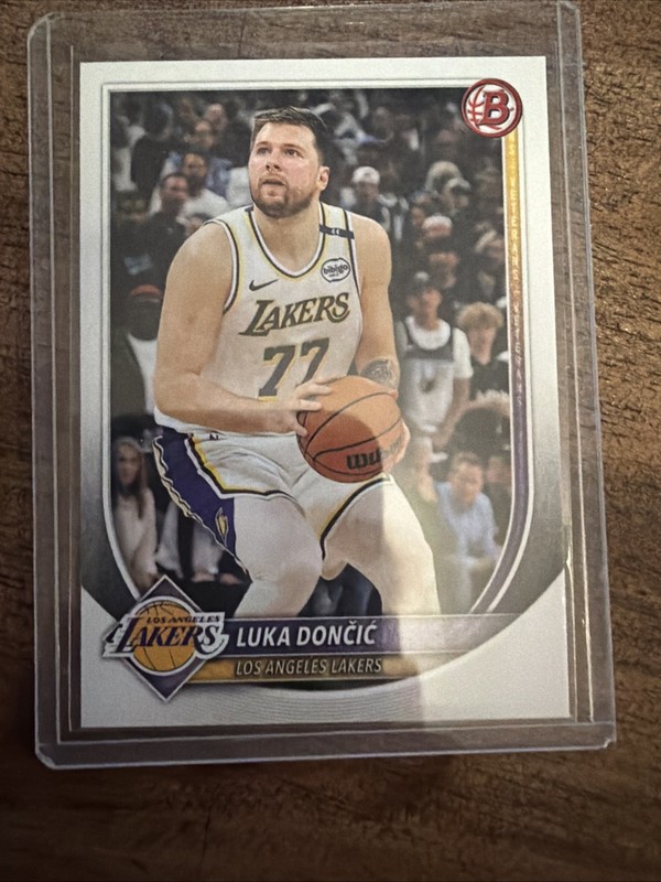 Topps 2025-26 Bowman Luka Dončić Los Angeles Lakers Base Set #123