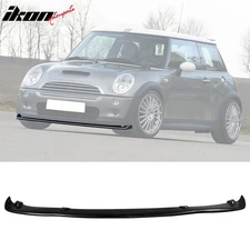 Fits 02-06 Mini Cooper S Front Bumper Lip Spoiler Lower Splitter PU - H Style