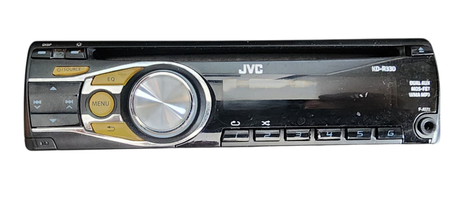 JVC KD-R330 CD PLAYER/STEREO/MP3 IN-CAR DASH FACEPLATE ONLY 