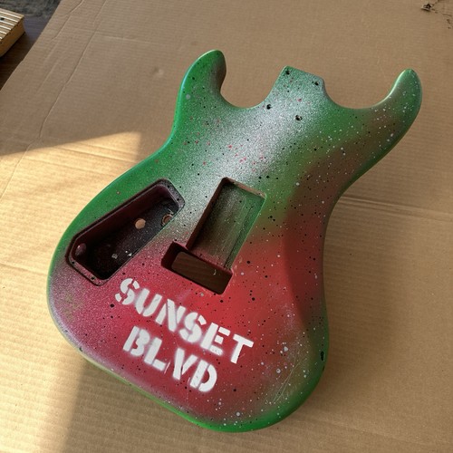 Kramer Japan Focus 2000 Guitar Body Alder Relic - Afbeelding 3 van 14