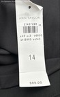 Ann Taylor Womens Black Back Zip Knee Length Straight & Pencil Skirt Size 14 — photo 6
