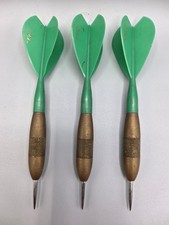 Vintage Unicorn Darts With Green Flights - Made In England