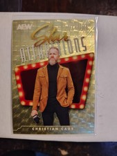 🔥 2026 AEW ALLURE CHRISTIAN CAGE STAR ATTRACTIONS 1 OF 1 GOLDEN TREASURES NM 🔥