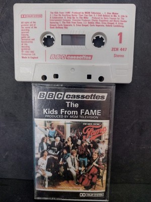 VARIOUS ARTISTS THE KIDS FROM FAME (1982) 10 Track Audio Cassette BBC.RED SHELL