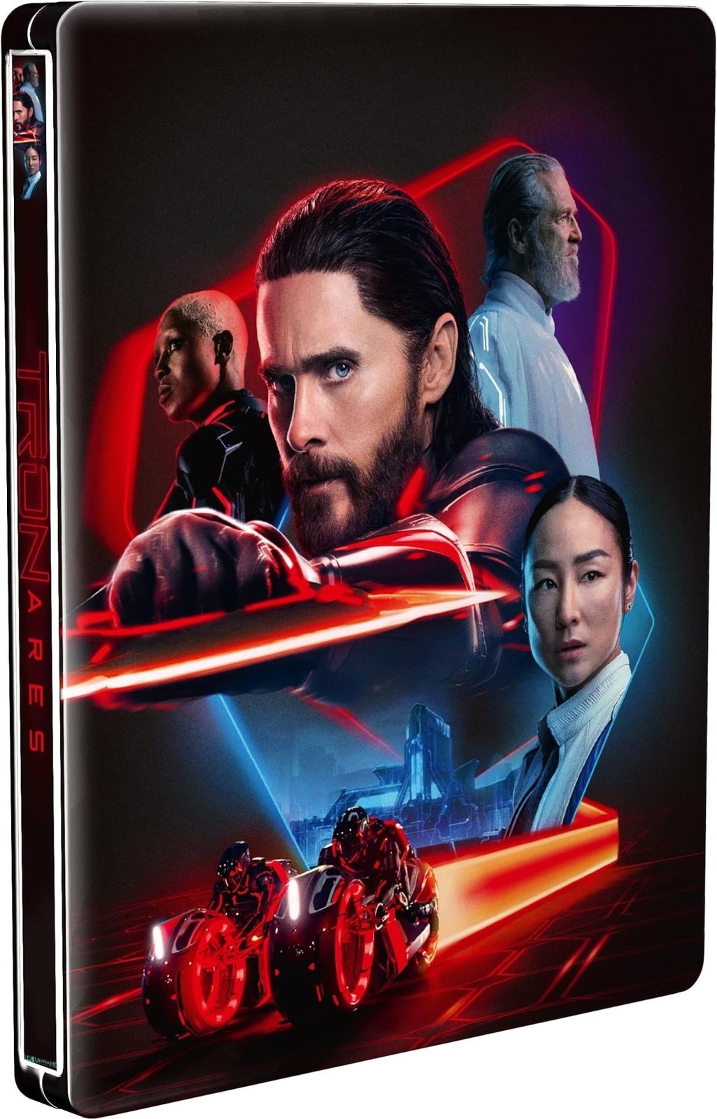 Blu-Ray 4K Uhd Tron: Ares (Steelbook) (4K Ultra Hd + Blu-Ray Hd)