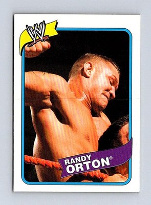 2007 Topps Heritage III WWE Randy Orton #55
