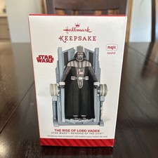 New 2014 Hallmark Magic Ornament The Rise Of Lord Vader Star Wars Revenge
