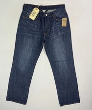 Lucky Brand 181 Relaxed Straight Jeans Mens 32x31 NWT Modern Denim Work Street