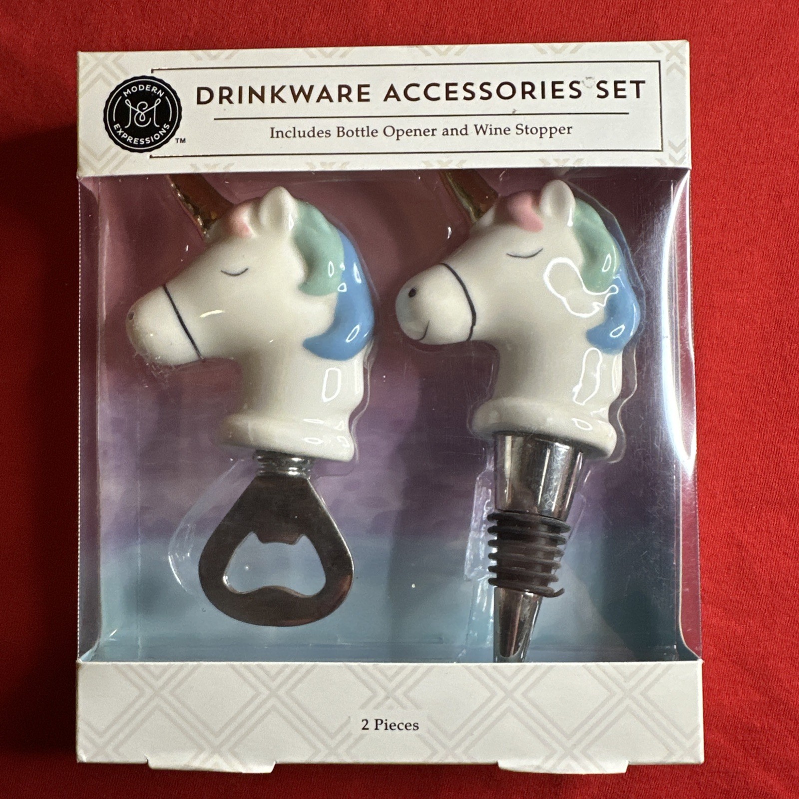 Unicorn Bottle Opener Wine Stopper Accessories Modern Expres