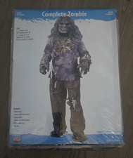Zombie Costume Scary Children's Halloween Medium 8-10 Monster Fun World NWT