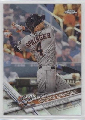 2017 Chrome Update Target Exclusive All-Star Refractor /250 George Springer 1g3