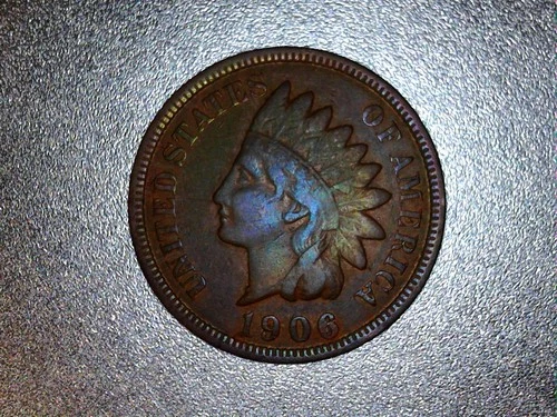 1906 Indian Head Cent Penny   "Actual Coin Pictured" Very Good Condition