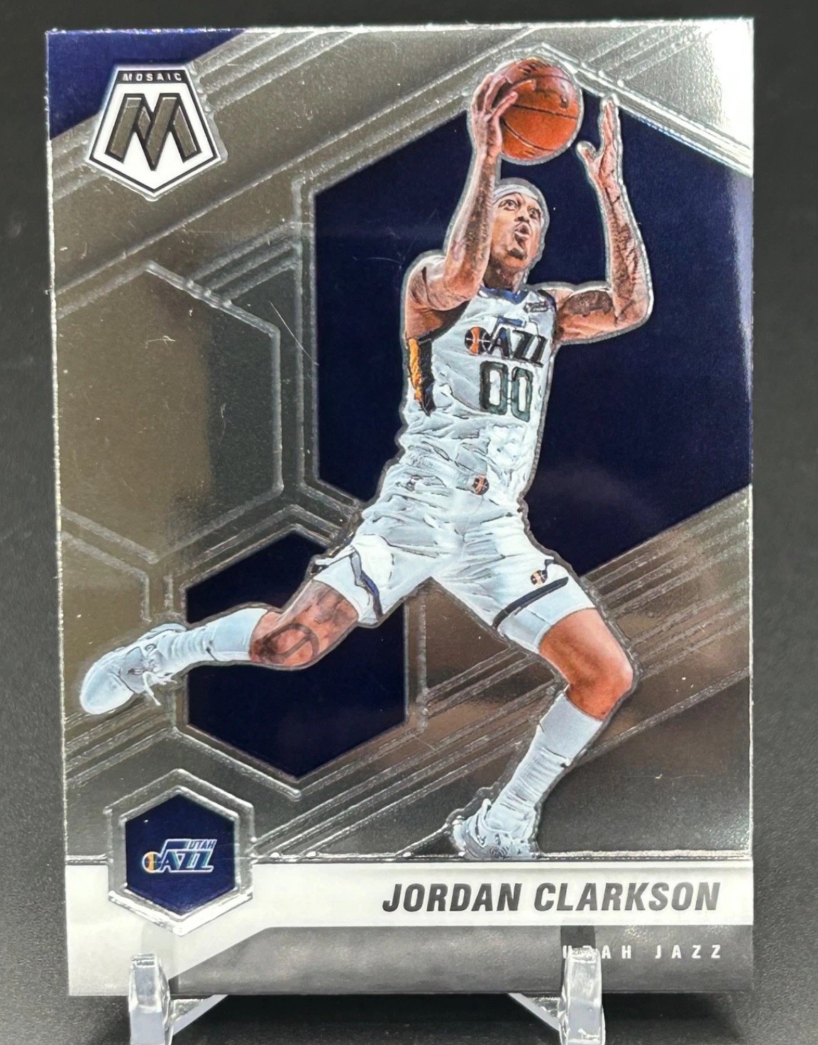 2020-21 Panini Mosaic Jordan Clarkson #2 Jazz Knicks