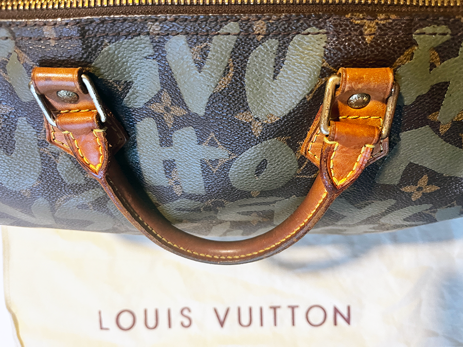 Limited Edition Louis Vuitton Speedy 30 Graffiti Bag, Rare Color