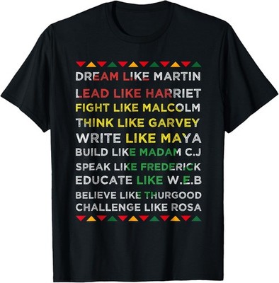 Black History Shirt Black History Month African American T-Shirt