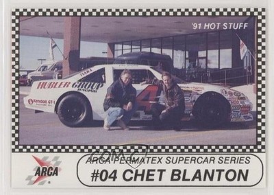 1991 Hot Stuff ARCA Permatex Supercar Series Chet Blanton #23 0s5