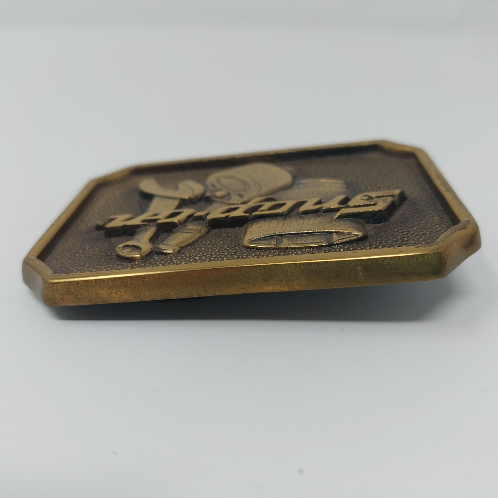 BTS Snap On Tools Socket Wrench Solid Brass Belt … - image 5