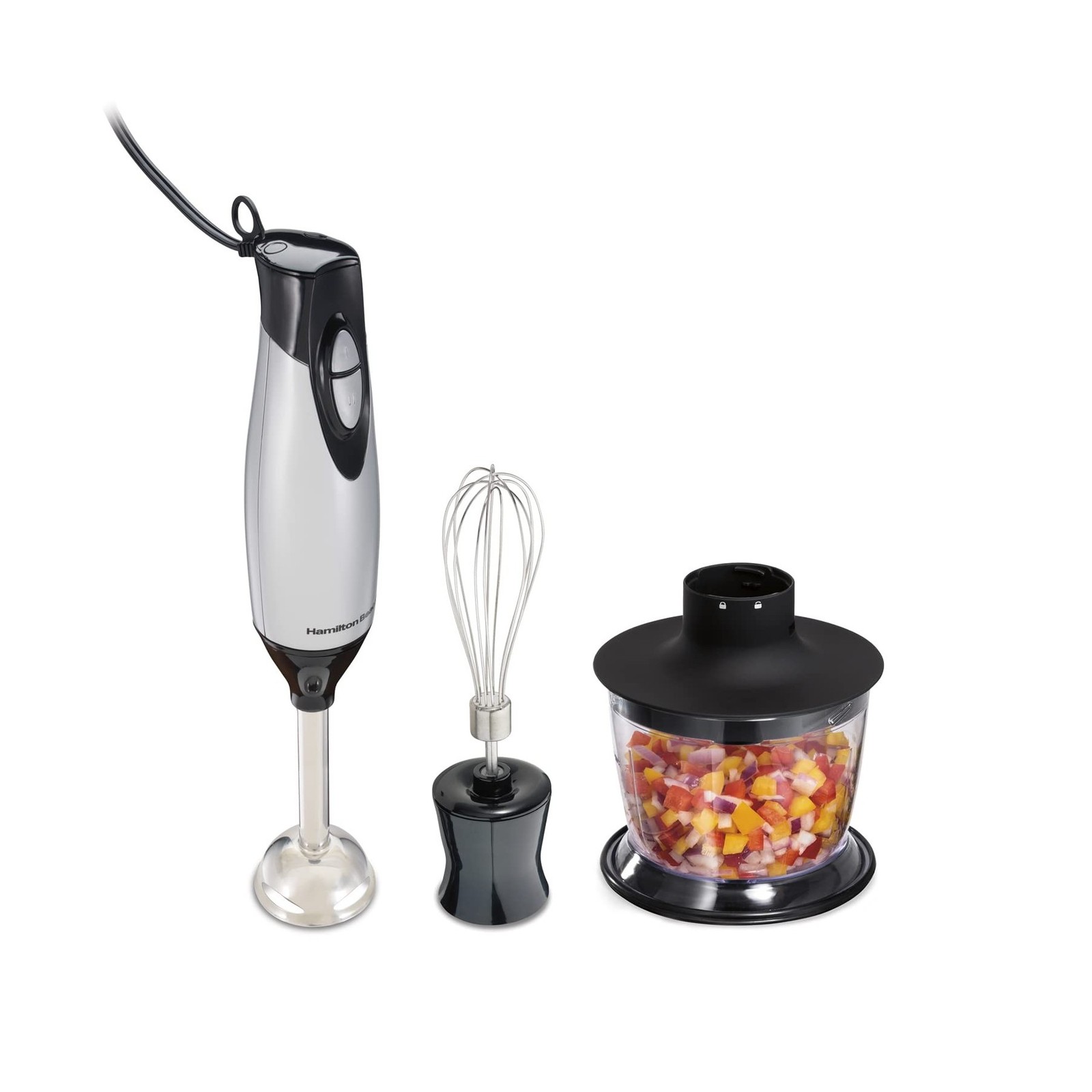 Hamilton Beach 4-in-1 Electric Immersion Hand Blender with H