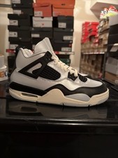 Nike Air Jordan 4 Retro FZ8585-070 Sneaker Platinum Gold Silver GS Sz6Y/Wms 8.5