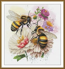 Creative Сross Stitch Embroidery Kit "Honey princesses" Nova Sloboda