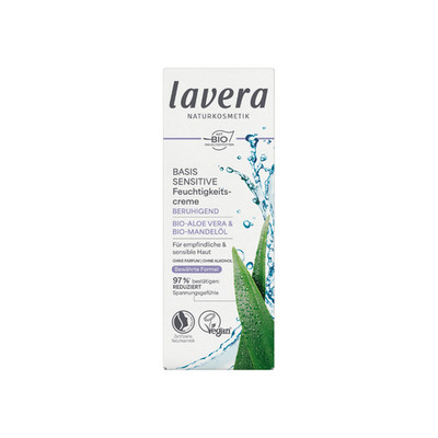 Lavera Basis Sensitiv Feuchtigkeitscreme 50 ml